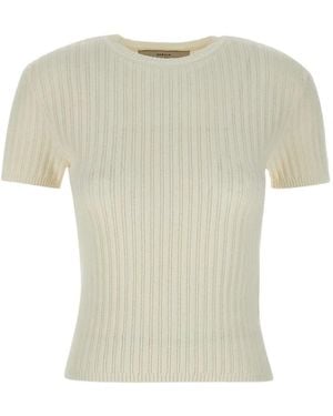 Remain Knitted T-Shirt - White