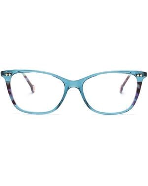 Carolina Herrera Gafas Con Montura Cuadrada - Azul