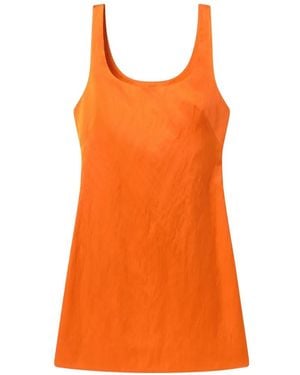 A.L.C. Faye Sleeveless Mini Dress - Orange