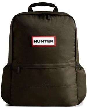 HUNTER Water-Resistant Backpack - Black