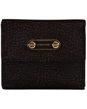 Borbonese O.P. Print Wallet - Black