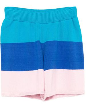 Joshua Sanders Striped Shorts - Blue