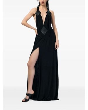 ANDRA ANDREESCU Diamond Maxi Dress - Black