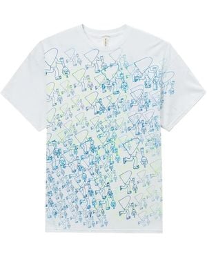 WESTFALL Graphic-Print T-Shirt - Blue