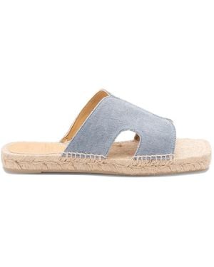 Castañer Priya/002 Cut-Out Espadrilles - Blue