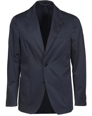 Lardini Single-Breasted Blazer - Blue