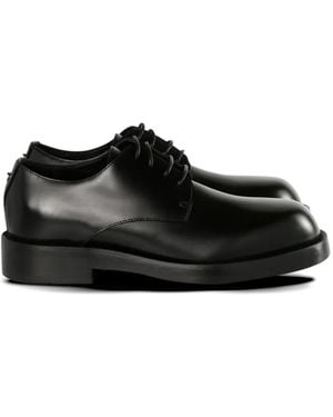 Ann Demeulemeester Adah Lace-Up Leather Derby Shoes - Black