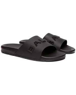 Bally Sasha 6234150 Slide Sandals in Black for Men | Lyst display picture 1