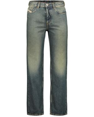 DIESEL Five-Pocket Straight Jeans - Grey