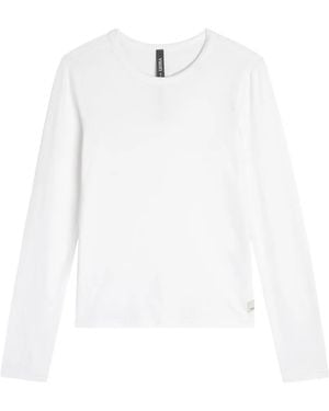 Vuori Lux Long-Sleeve T-Shirt - White