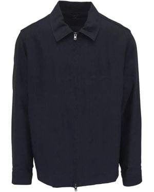 Vince Zip-Up Jacket - Blue
