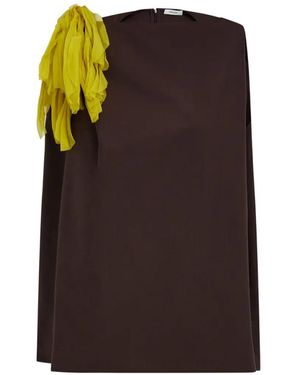 Ferragamo Sleeveless Top - Brown