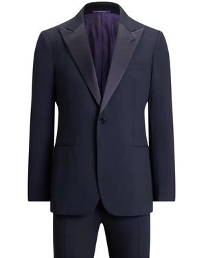 Ralph Lauren Gregory Peak-Lapel Suit - Blue