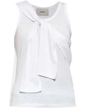 Coperni Tie~Fastening Top - White