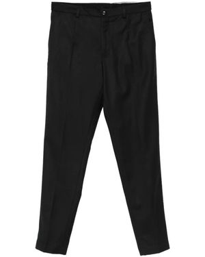 Dolce & Gabbana Pleated Tailored Trousers - Black