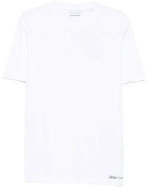 Les Deux Brandon Organic-cotton T-shirt - White