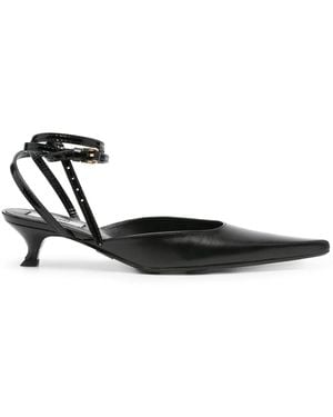 Moschino 40mm Pointed-toe Pumps - ブラック