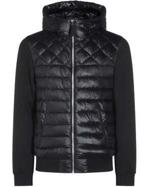 Mackage Fletcher Quilted Hooded Jacket - Black