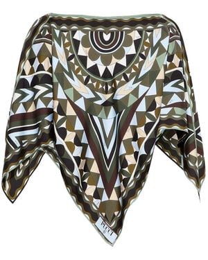 PUCCI Geometric-Print Blouse - Black