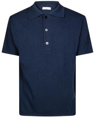 Daniele Fiesoli Terry-Cloth Polo Shirt - Blue