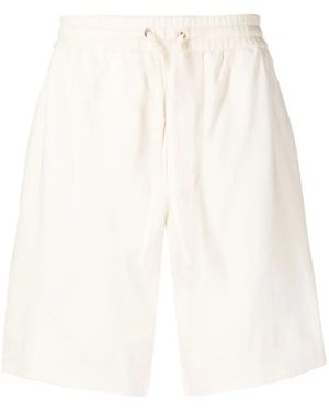 3.1 Phillip Lim Short De Sport À Rayures Latérales - Blanc
