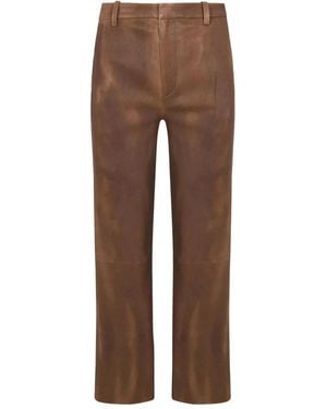 SPRWMN Pantaloni Con Inserti - Marrone