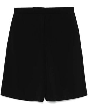 TOTEME Pantalones Cortos Por La Rodilla - Negro