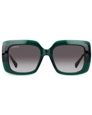 Lancel Lunettes De Soleil Clelia À Monture Carrée - Black