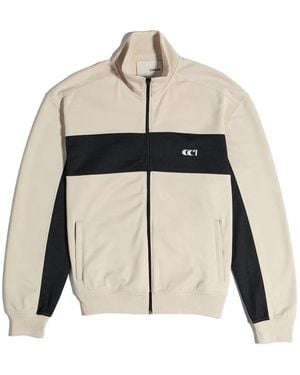 CIARAN Cc1 Contrast-Panel Jacket - Natural