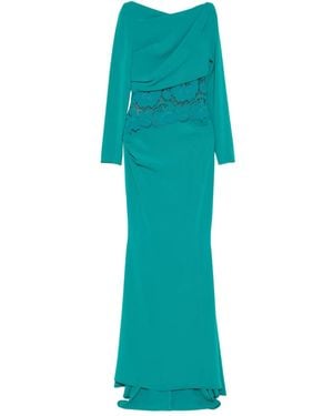 Talbot Runhof Vestido Nochtli 1 - Verde