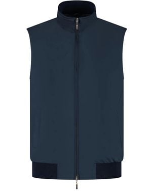Doriani Weste mit Stehkragen - Blau