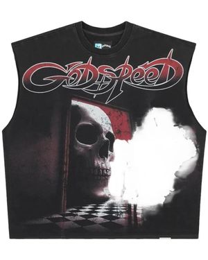 Godspeed Fate's Doorstep Sleeveless T-Shirt - Black