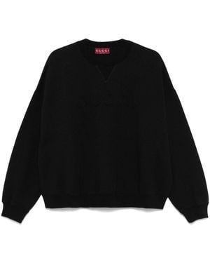 Gucci Cotton Jersey Sweatshirt - Black