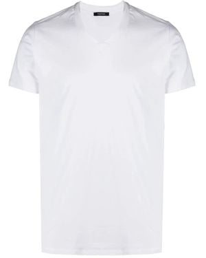 Tom Ford T-Shirt Mit V-Ausschnitt - Weiß