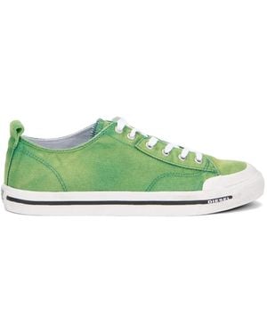 DIESEL Lace-Up Trainers - Green