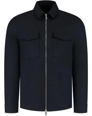 Marco Pescarolo Veste Légère À Poches Boutonnées - Blue