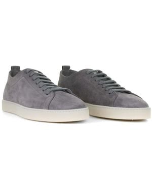 Neil Barrett Leather Sneakers - Gray