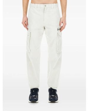 Aspesi Pantalon À Poches Cargo - White
