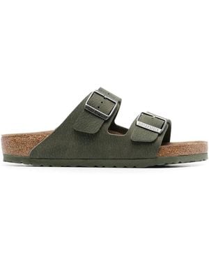 Birkenstock Side Buckle-Fastening Sandals - Green
