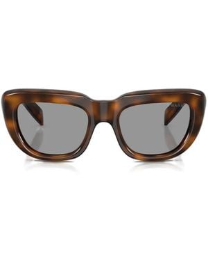 Prada Browline Sunglasses - Grey