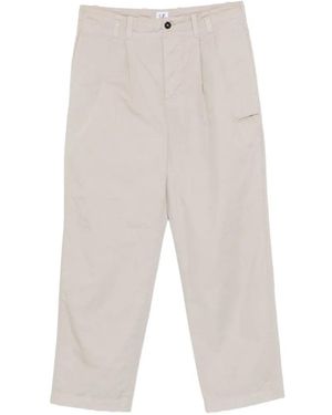 C.P. Company Pleated-Detail Trousers - White