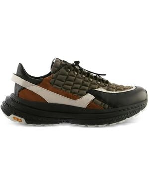 Högl Zac Quilted Panelled Trainers - Black