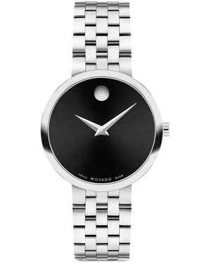 Movado Museum Classic 30Mm Watch - White