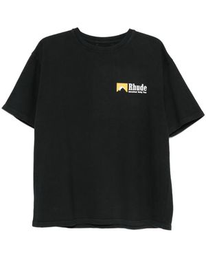 Rhude International Racing T-Shirt - Black