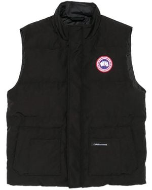 Canada Goose Chaleco Freestyle Acolchado - Negro