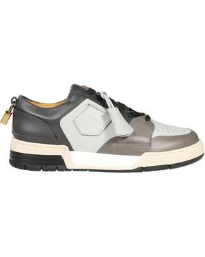 Buscemi Panelled Trainers - White