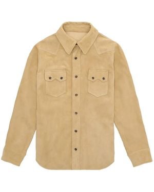 Fortela Toledo Suede Shirt Jacket - Natural