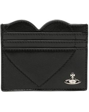 Vivienne Westwood Heart Card Holder - Black