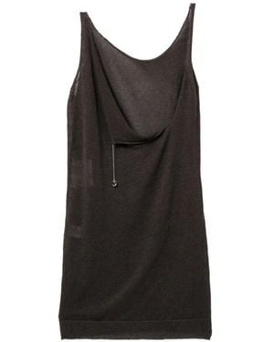 Paloma Wool Long Lotti Mini Dress - Black
