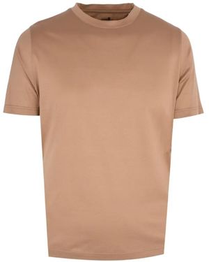 Pal Zileri Short-Sleeve T-Shirt - Natural
